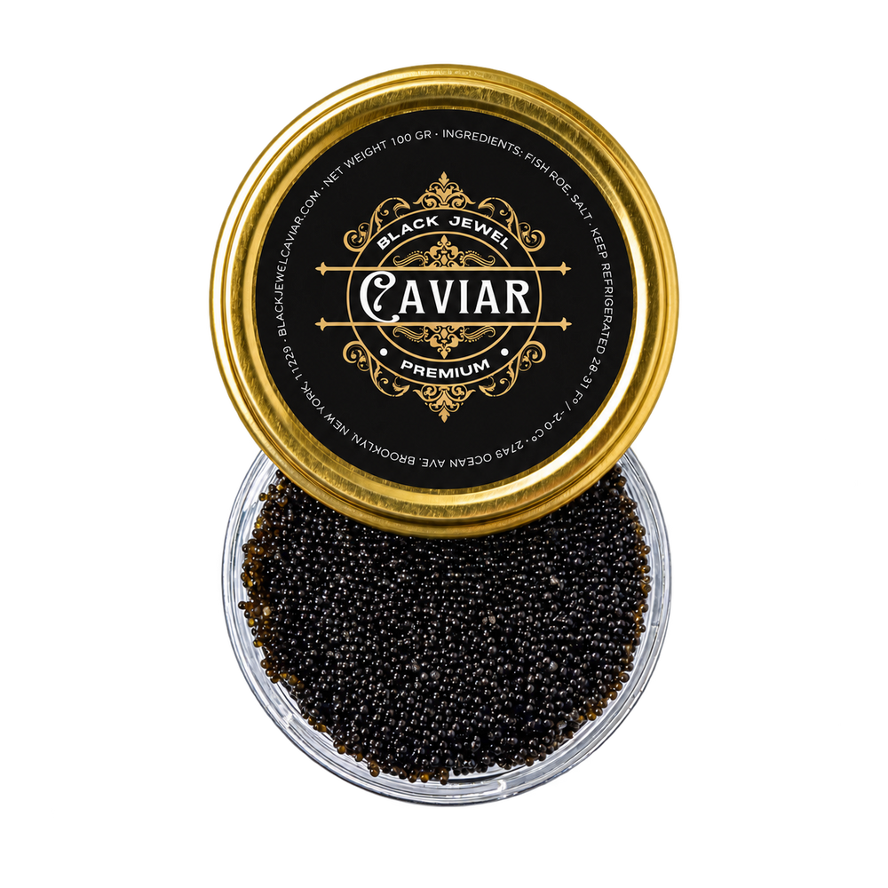 tobikocaviarblack100g with transparent background